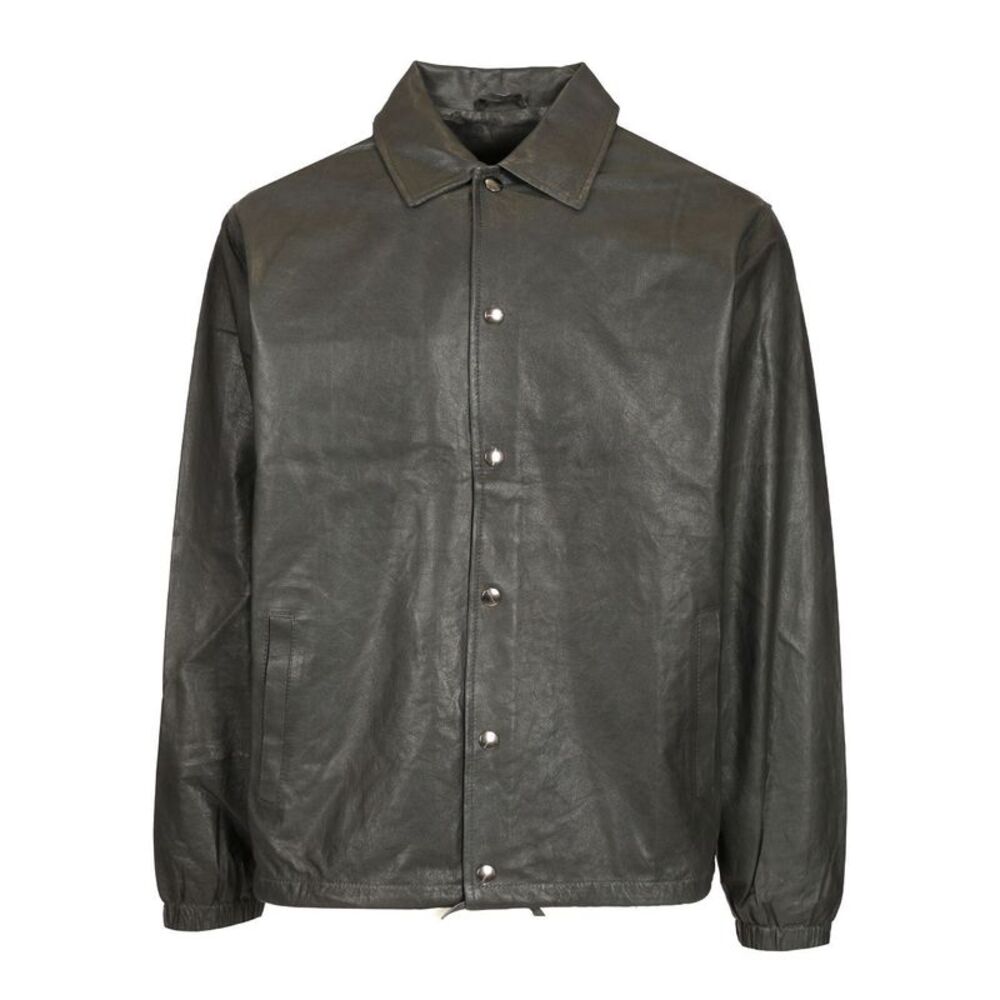Giorgio Brato Men Leather Overshirt